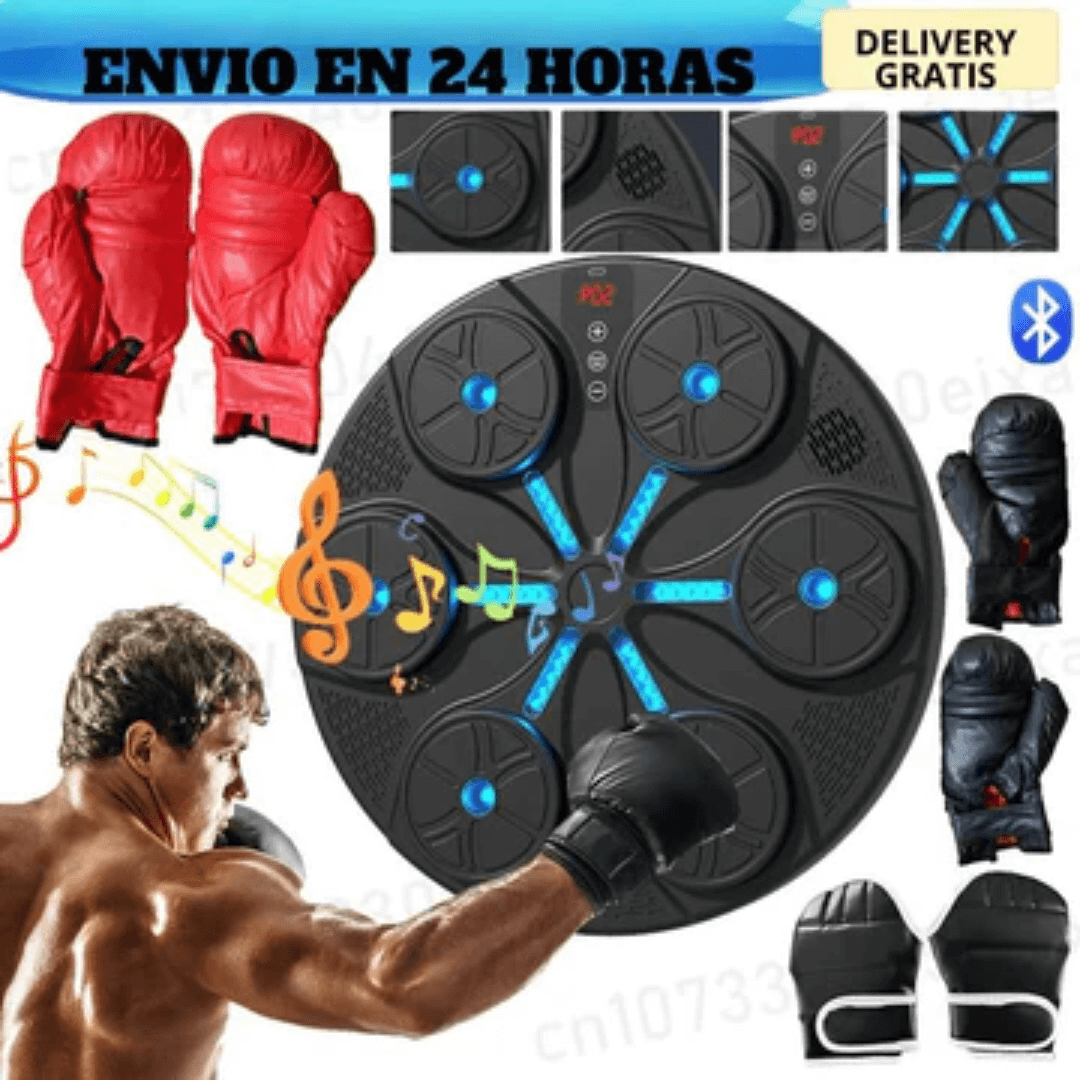 MAQUINA DE BOXEO MUSICAL 🥊BLUETOOTH🥊