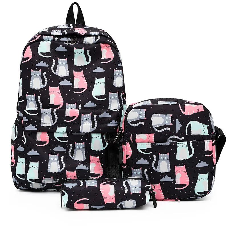 MOCHILAS JUVENILES CON GRAFITI